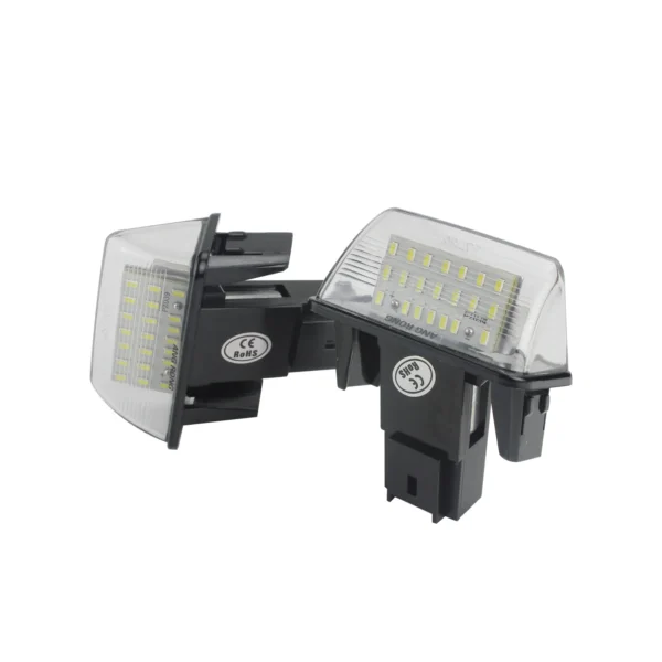 Ampoules LED de Plaque d'Immatriculation, KIT 206 207 307 308 406 407 C3 C4 C5 BERLINGO SAXO XSARA – Image 3