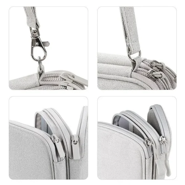 Sac de voyage pour produits numériques câble de données USB, casque d'écoute – Image 4