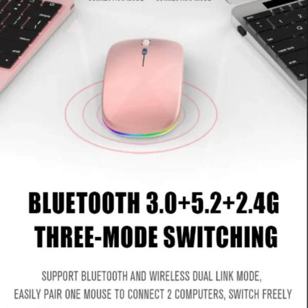 Souris Sans Fil  Bluetooth (USB 2.4G) – Image 6