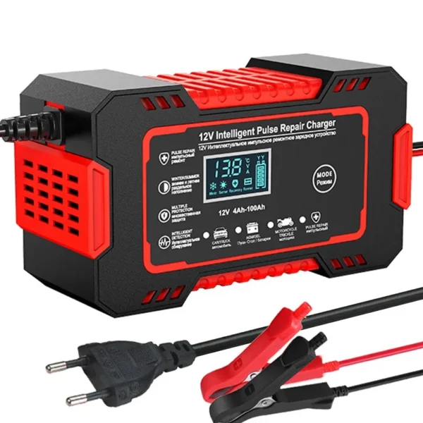 Chargeur de batterie de voiture, acide de plomb, AGM 12V – Image 7