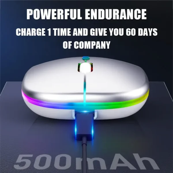 Souris Sans Fil  Bluetooth (USB 2.4G) – Image 3