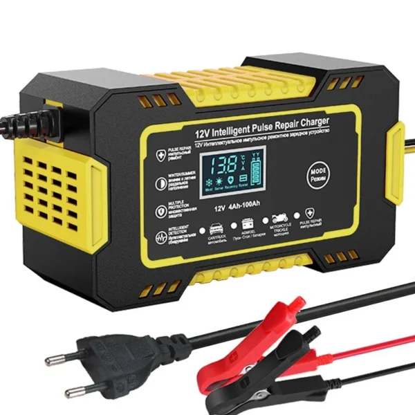 Chargeur de batterie de voiture, acide de plomb, AGM 12V – Image 8