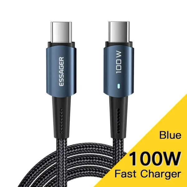 Essager Câble PD100W 60W Type C – Image 8