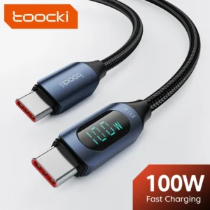 Câble de charge rapide de type C 66w/100w
