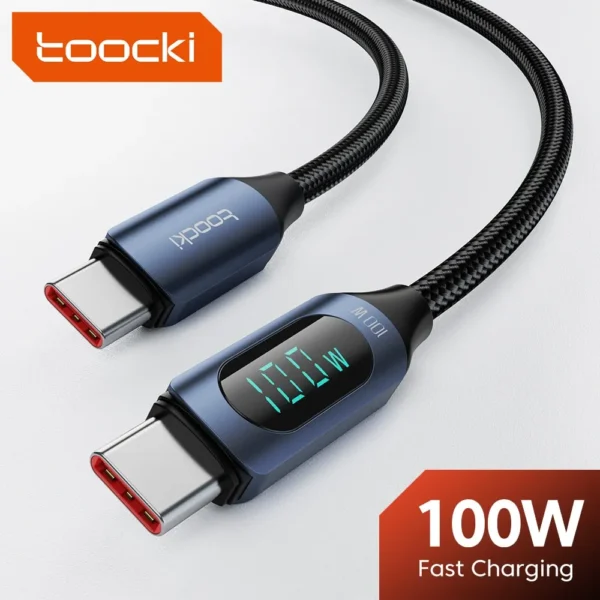 Câble de charge rapide de type C 66w/100w