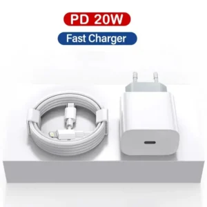 Chargeur USB de type C d’origine pour Apple, iPhone