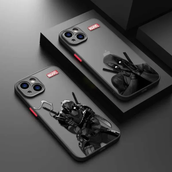 Coque iPhone 15 Deadpool Marvel
