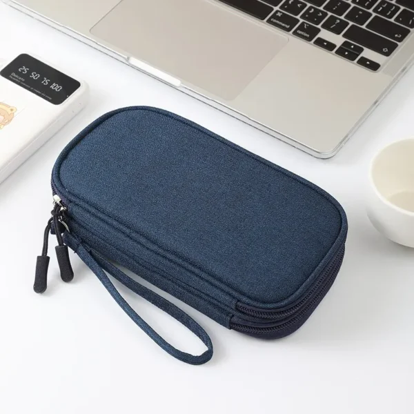 Sac de voyage pour produits numériques câble de données USB, casque d'écoute – Image 5