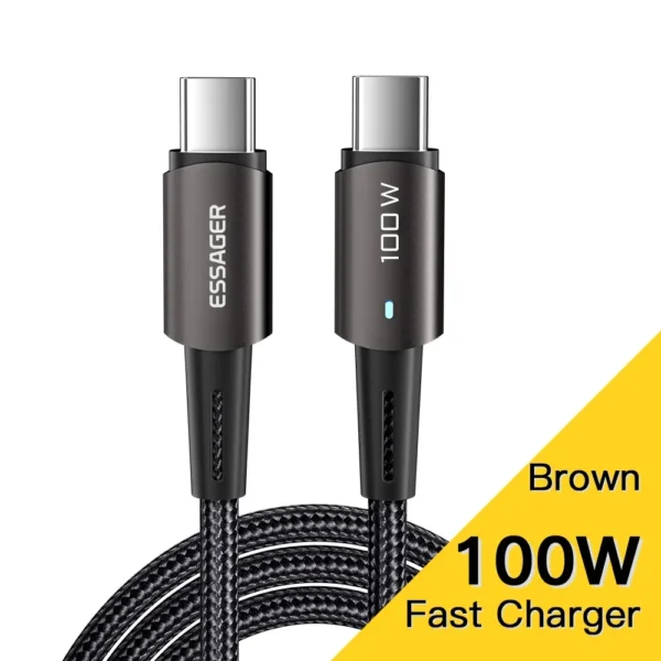 Essager Câble PD100W 60W Type C – Image 11