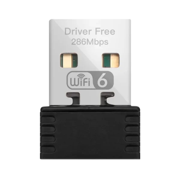 Adaptateur Wi-Fi 6 AX286, mini carte réseau USB pour Windows – Image 7