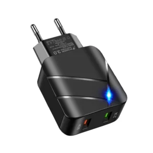 Chargeur Double Port USB Qc3.0 2.1A 40w