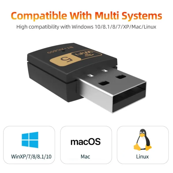 Adaptateur USB Wi Fi et Bluetooth – Image 2