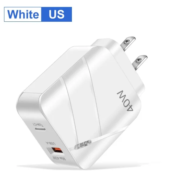 Chargeur Charge Rapide QC 3.0 40W PD USB C – Image 8