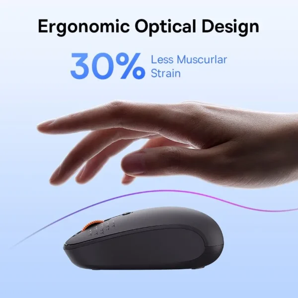 Souris sans fil F01B, Bluetooth 5.0, 3modes dpi, Bluetooth et/ou 2.4G – Image 3