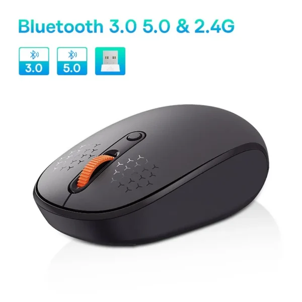 Souris sans fil F01B, Bluetooth 5.0, 3modes dpi, Bluetooth et/ou 2.4G – Image 8