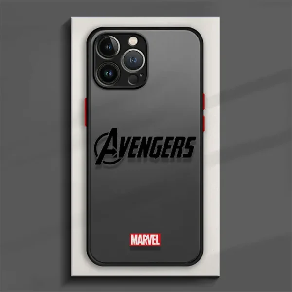 Coque transparente Marvel Avengers pour iPhone 6-15 – Image 11