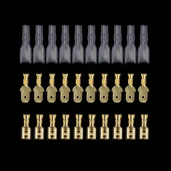 Lot de 270 Connecteurs de fil à sertir mâles et femelles 2.8/4.8/6.3mm – Image 5