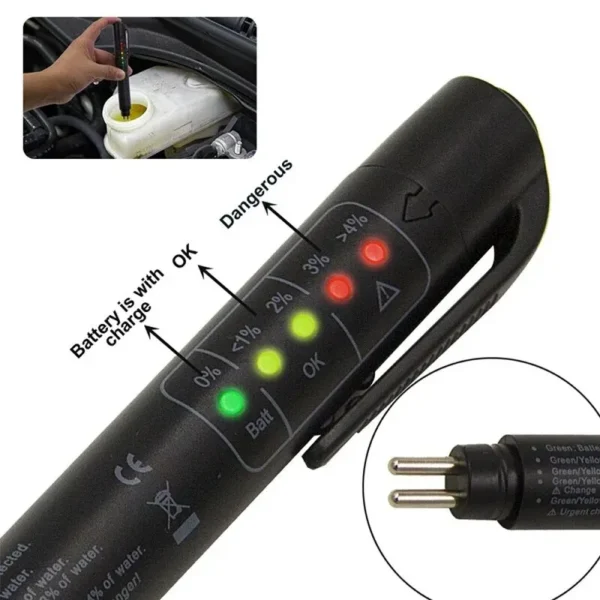 Stylo de contrôle précis de la qualité du liquide de frein – Image 2