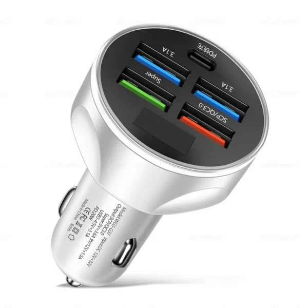 Chargeur de téléphone, prise allume cigare, Pd 250W – Image 8