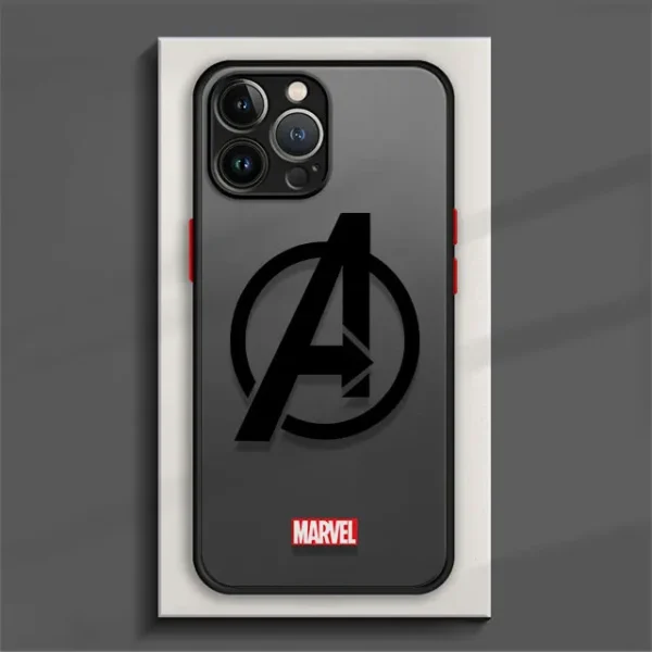 Coque transparente Marvel Avengers pour iPhone 6-15 – Image 7