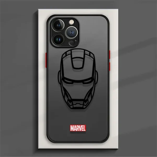 Coque transparente Marvel Avengers pour iPhone 6-15 – Image 12
