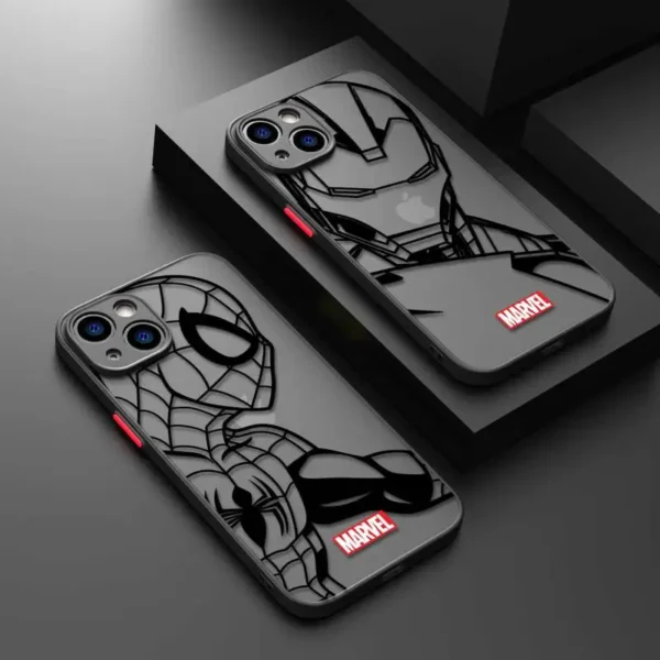 Coque Marvel spider man pour iPhone 7-15