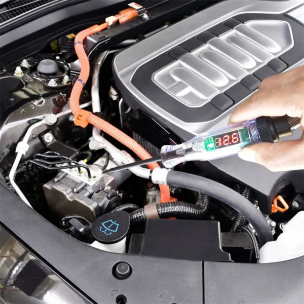 Testeur de tension de circuit de véhicule, mesure électrique(6V-24V) – Image 3